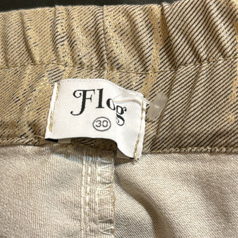 Bevy flog ladies snakeprint drawstring elastic waist vegan leather pants size 30 - Picture 12 of 13